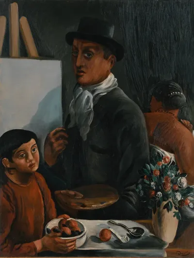 Lartiste Dans Son Atelier