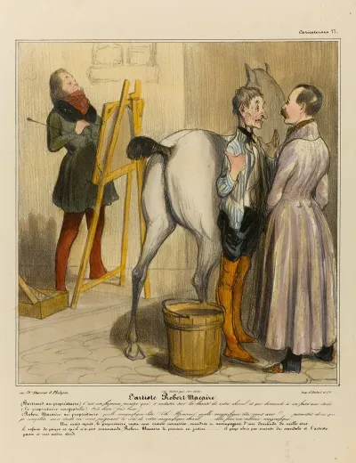Lartiste Robert Macaire