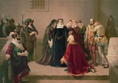 Last Moments Of Mary Queen Of Scots