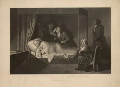 Last Moments Of Washington