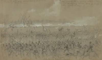 Last Stand Of Picketts Men Battle Of Five Forks