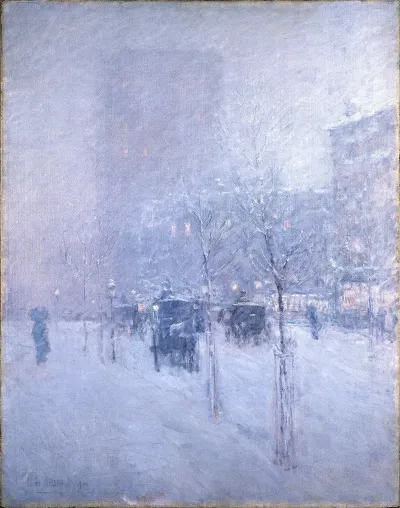 Late Afternoon New York Winter