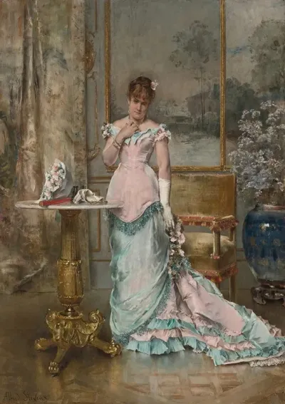 Lattente Avant Le Bal