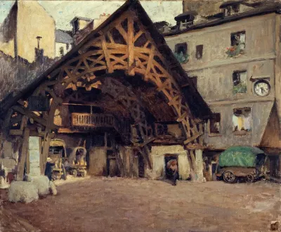 Lauberge Du Compas Dor Rue Montorgueil