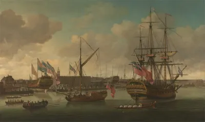 Launching At Deptford