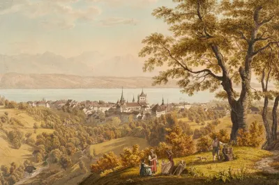 Lausanne Von Nordosten