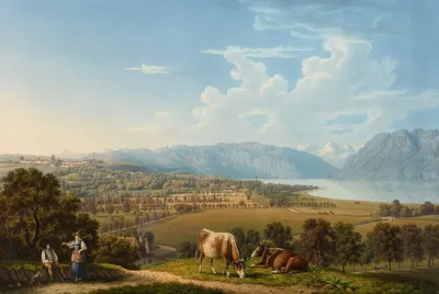 Lausanne Von Nordwesten