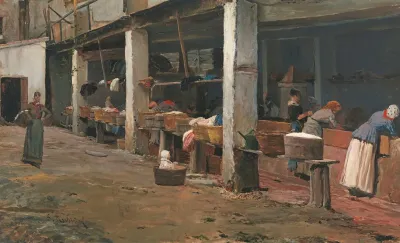 Lavaderos De La Barceloneta The Washing Place Barcelona