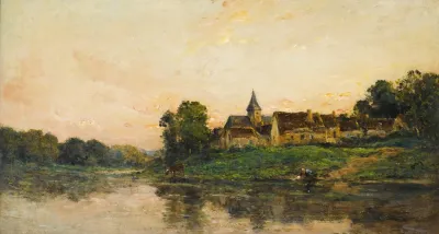 Lavandiere Et Vachere A Porte Joie