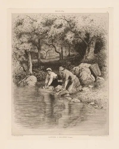 Laveuses A Vallieres