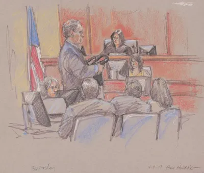 Lawyer Judge Nelva Gozales Ramos And Others During The 2014 Civil Trial Against General Motors Over Faulty Ignition Switches Corpus Christi Texas