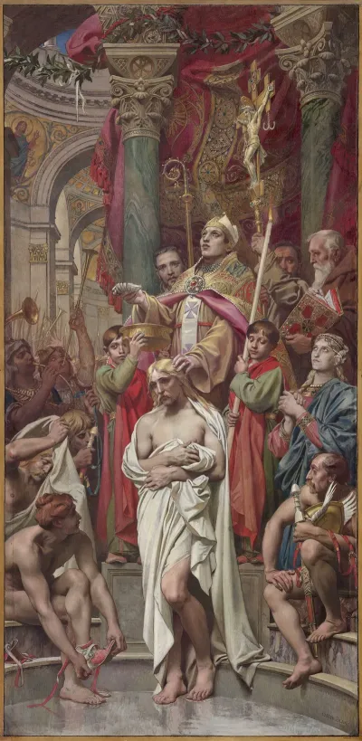 Le Bapteme De Clovis 2