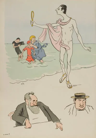 Le Baron Maurice De Rothschild Gaston Dreyfus Et Autres Personnages