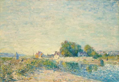 Le Barrage Du Canal Du Loing A Saint Mammes