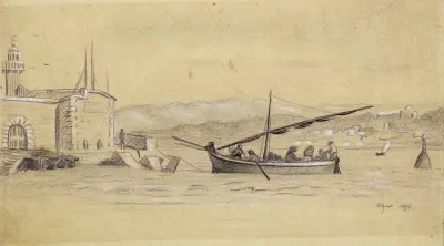 Le Bateau Dans La Baie Dalger