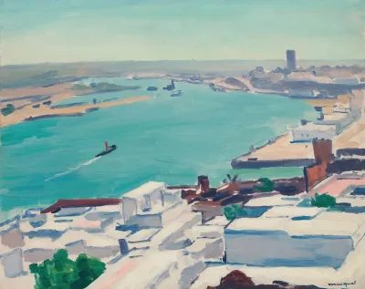Le Bou Regreg Vu De La Casbah