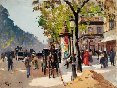 Le Boulevard Des Italiens