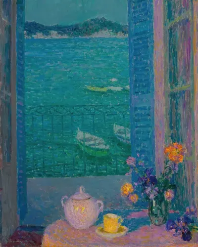 Le Bouquet A La Fenetre Villefranche Sur Mer