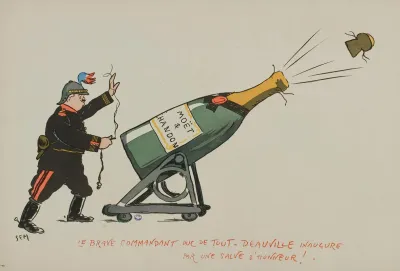 Le Brave Commandant Duc De Tout Deauville Inaugure