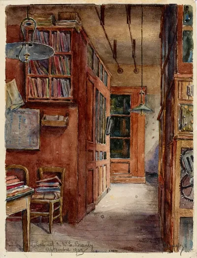 Le Cabinet De Recherche Mr Branly A Langle De La Rue Dassas Et Rue De Vaugirard