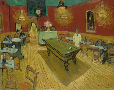 Le Cafe De Nuit The Night Cafe