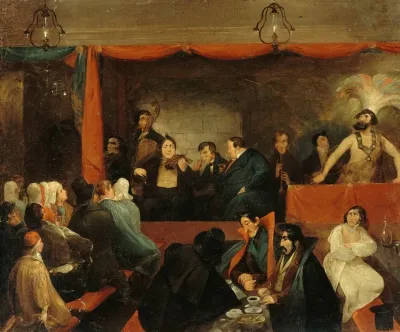 Le Cafe Des Aveugles Au Palais Royal