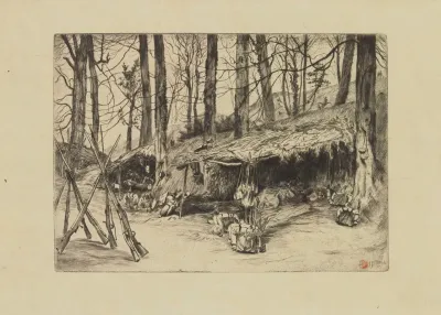 Le Campement Parc Dissy Souvenir Du Siege De Paris