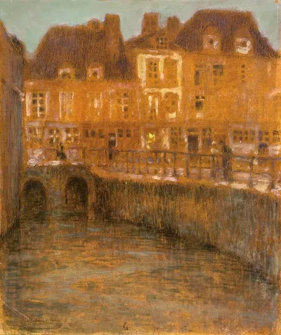 Le Canal Ou Le Soir