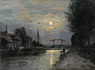 Le Canal Saint Denis Effet De Lune