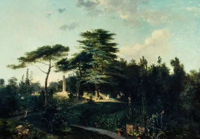 Le Cedre Du Liban Au Jardin Des Plantes