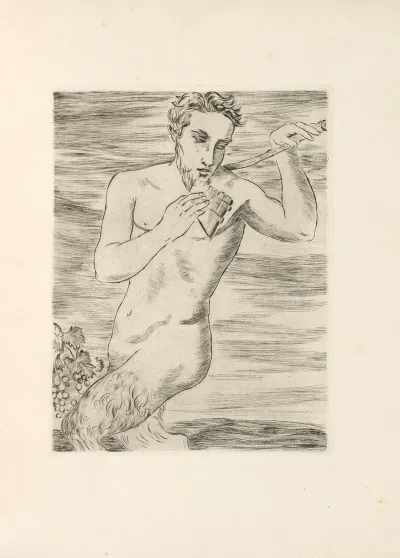 Le Centaure Suivi De La Bacchante Pl 05