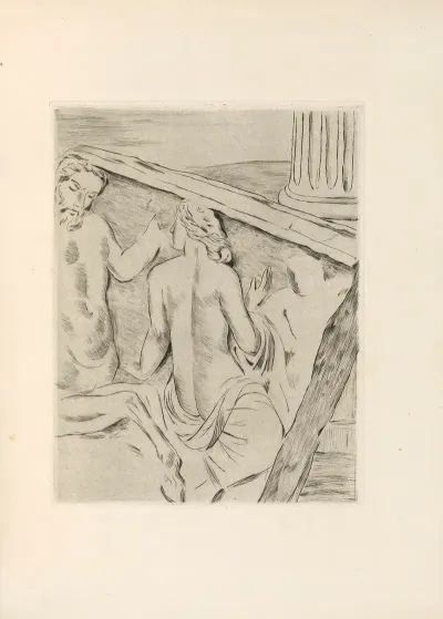 Le Centaure Suivi De La Bacchante Pl 06