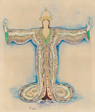 Le Chagrin Dans Le Palais De Han Maquette De Costume