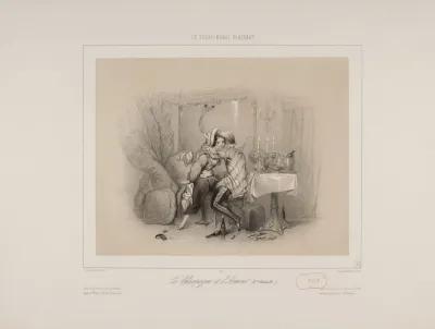 Le Champagne Et Lamour 4eme Bouteille