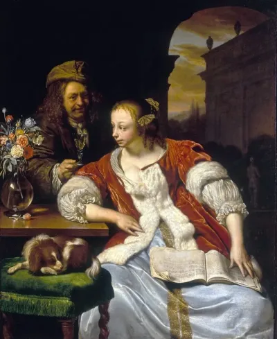 Le Chant Interrompu Portrait De Lartiste Et Sa Femme