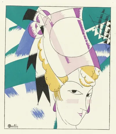 Le Chapeau En Porcelaine