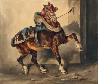 Le Cheval Du Platrier The Plastermakers Horse