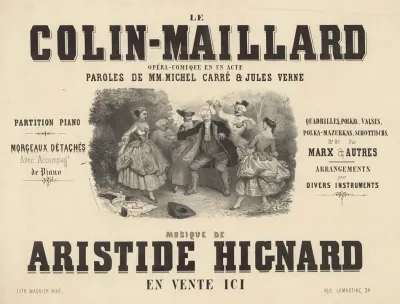 Le Colin Maillard Opera Comique En Un Acte Paroles De Mm Michel Carre Et Jules Verne Musique De Aristide Hignard