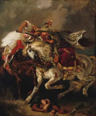Le Combat Du Giaour Et Du Pacha