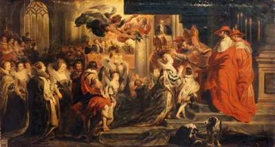 Le Couronnement De Marie De Medicis Le 13 Mai 1610
