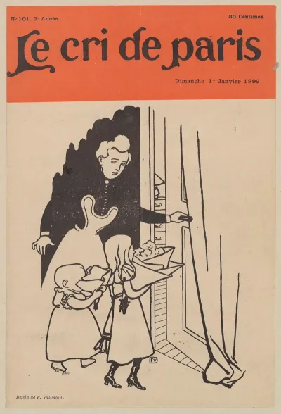 Le Cri De Paris Dimanche 1 Janvier 1899