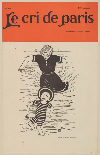 Le Cri De Paris Dimanche 15 Aout 1897