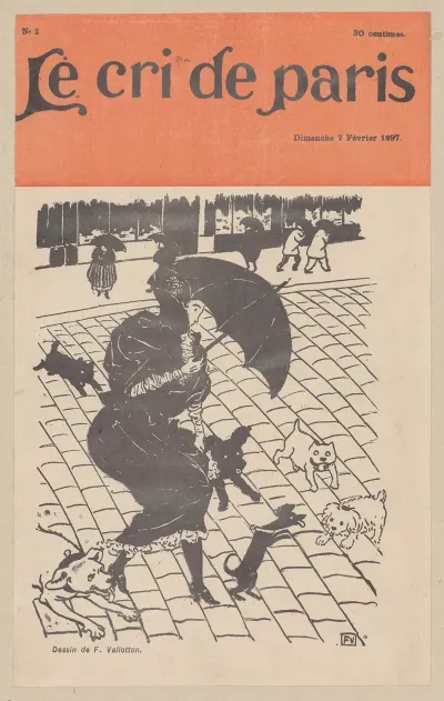 Le Cri De Paris Dimanche 7 Fevrier 1897