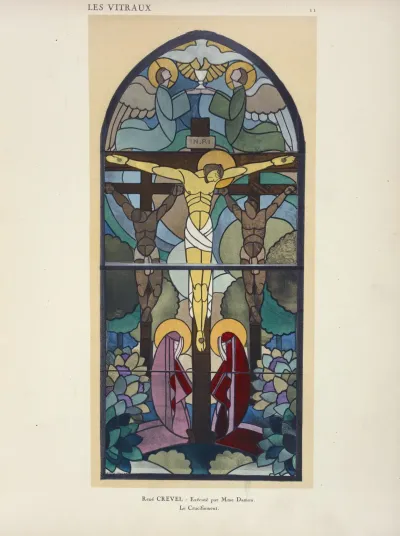 Le Crucifiement Au Pavilon Du Vitrail