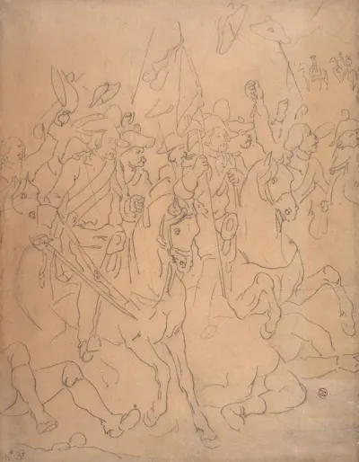 Le Defile Devant Bonaparte A Marengo