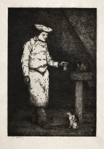 Le Dejeuner Du Chat
