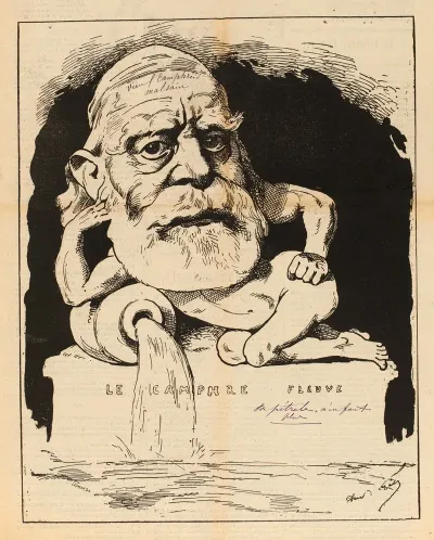 Le Depute Raspail Pere Par Gill