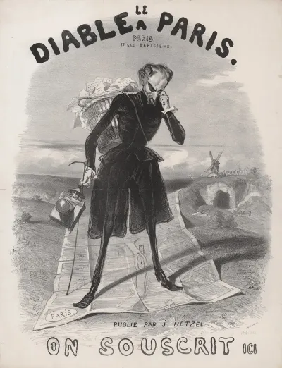 Le Diable A Paris Paris Et Les Parisiens