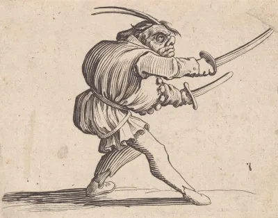 Le Duelliste Aux Deux Sabres
