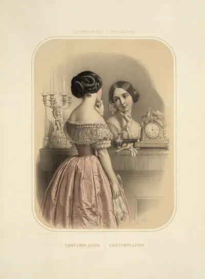 Le Femme Revees Ideal Beauties Contemplation